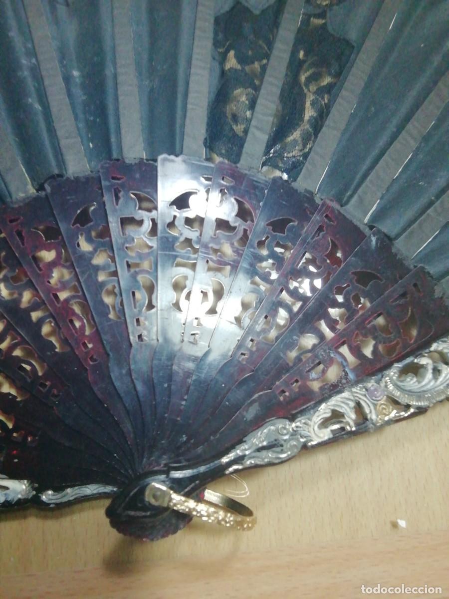 Antig&uuml;edades: * ABANICO PINTADO A MANO.(RF:V-4/b) - Foto 10