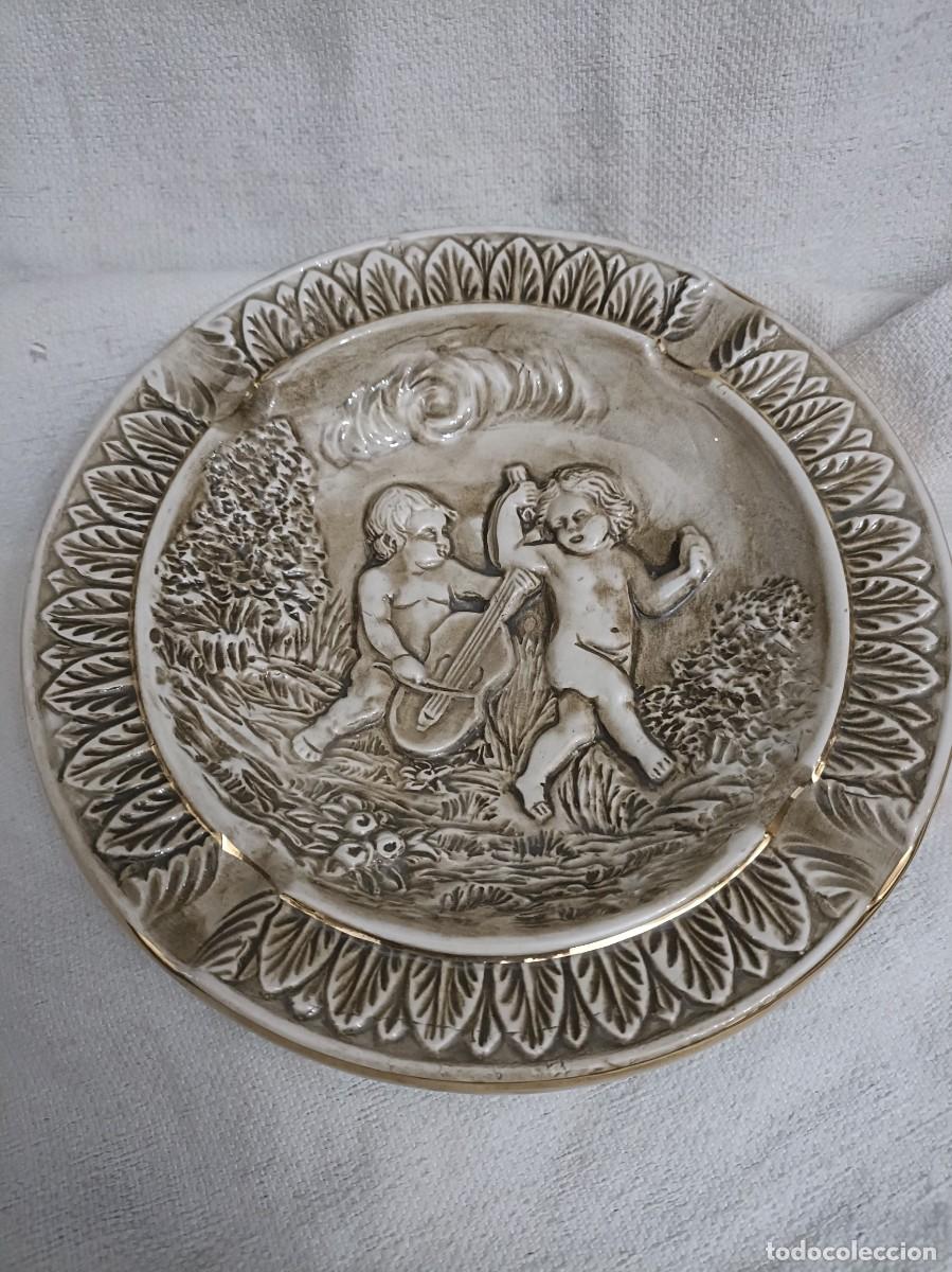 Antig&uuml;edades: Precioso plato Capodimonte - Foto 1