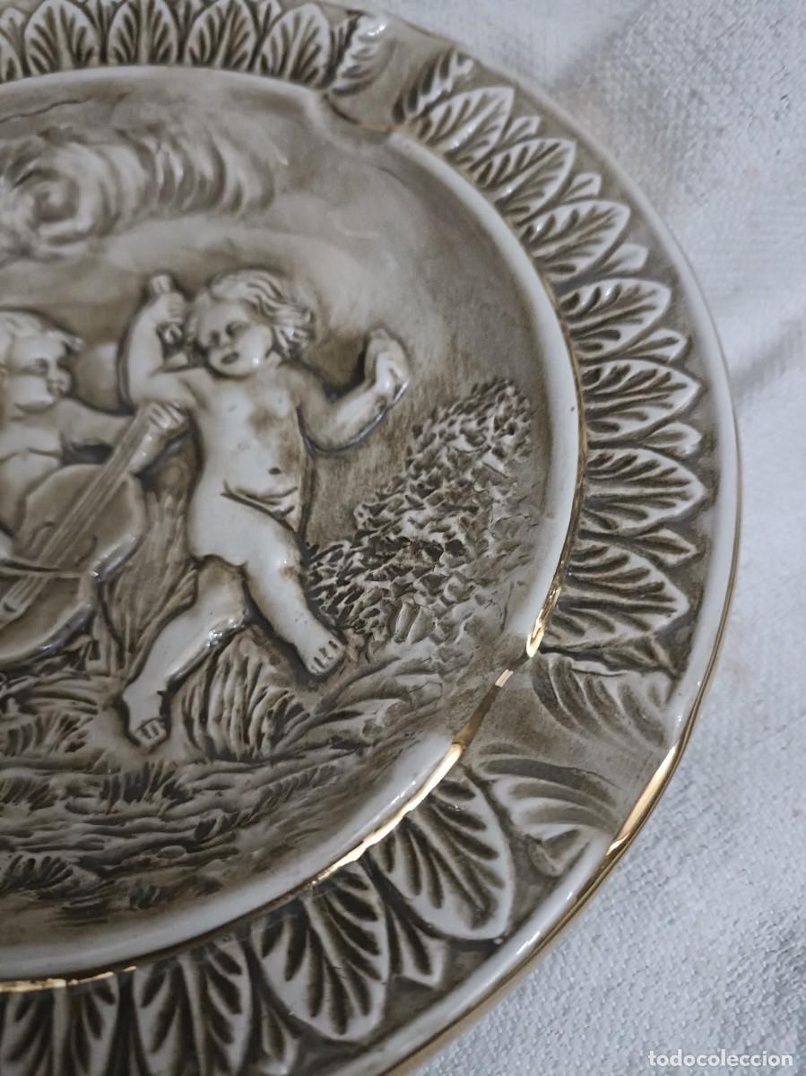 Antig&uuml;edades: Precioso plato Capodimonte - Foto 2