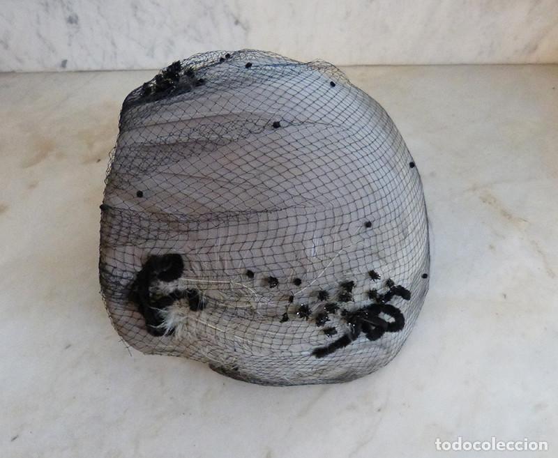 Antig&uuml;edades: Sombrero Flapper de se&ntilde;ora (1920s) - Foto 3