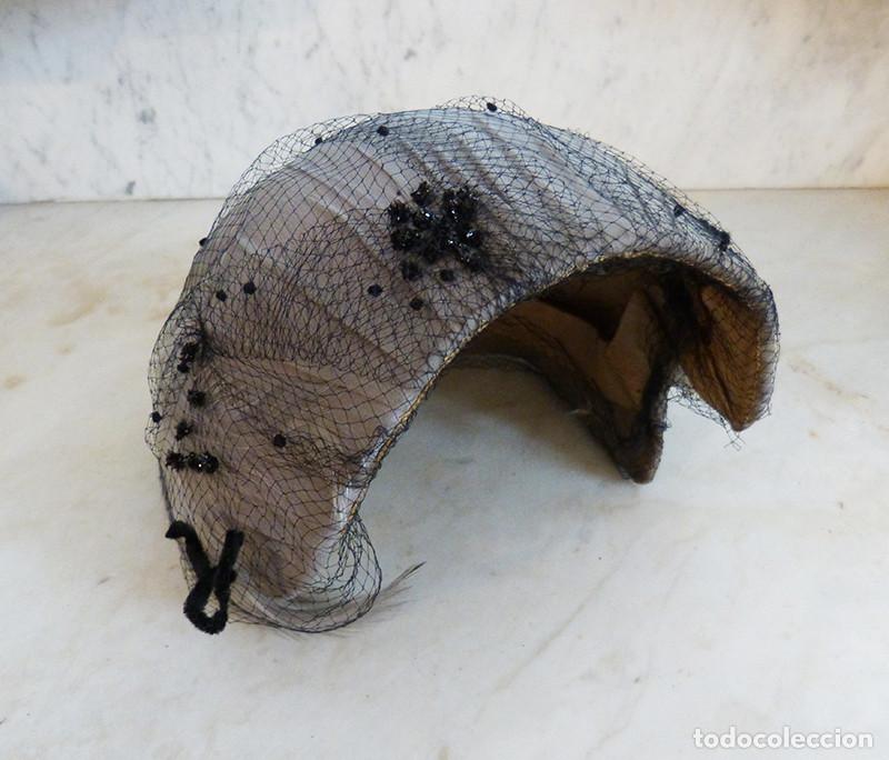Antig&uuml;edades: Sombrero Flapper de se&ntilde;ora (1920s) - Foto 4