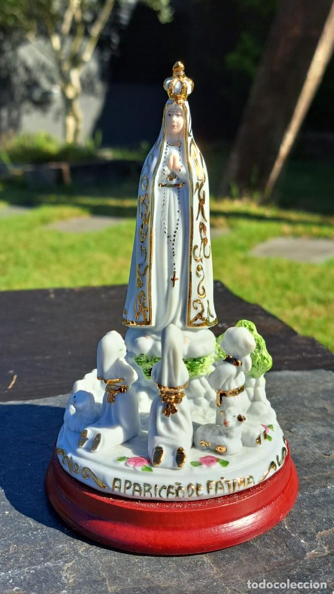 Antig&uuml;edades: VIRGEN de FATIMA Aparici&oacute;n Preciosa - Foto 2