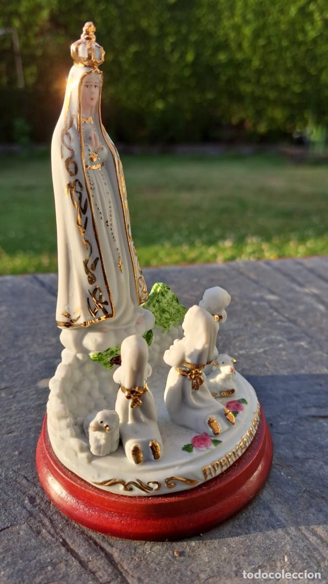 Antig&uuml;edades: VIRGEN de FATIMA Aparici&oacute;n Preciosa - Foto 3