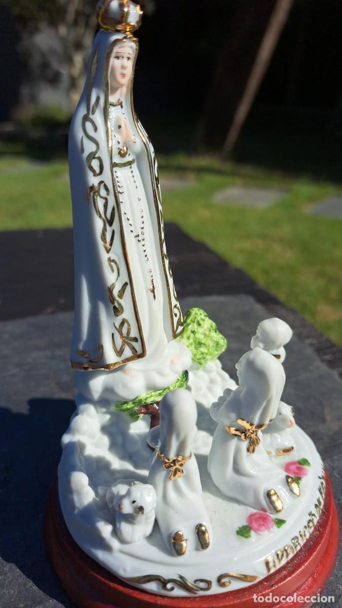 Antig&uuml;edades: VIRGEN de FATIMA Aparici&oacute;n Preciosa - Foto 4