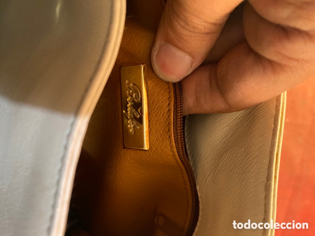 Antig&uuml;edades: Bolso blanco - Foto 3
