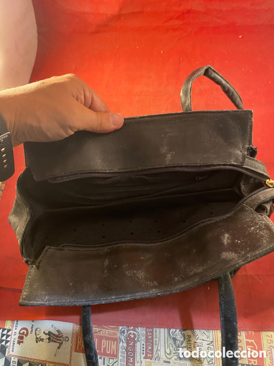 Antig&uuml;edades: Bolso negro - Foto 3