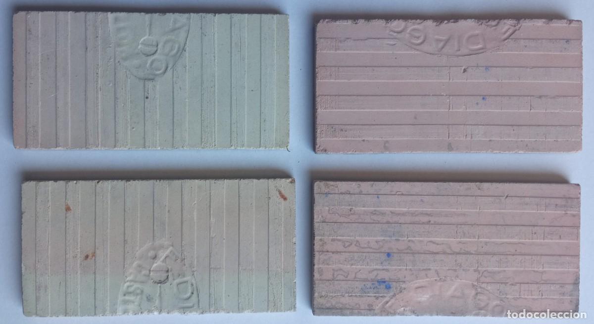 Antig&uuml;edades: 4 Azulejos Art Dec&oacute; - Foto 2