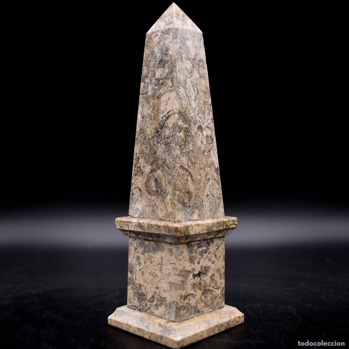 Antig&uuml;edades: Obelisco de m&aacute;rmol antiguo - Foto 6