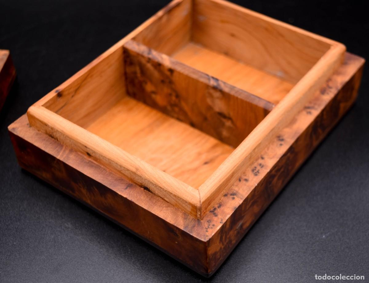 Antig&uuml;edades: Caja de madera de ra&iacute;z - Foto 4