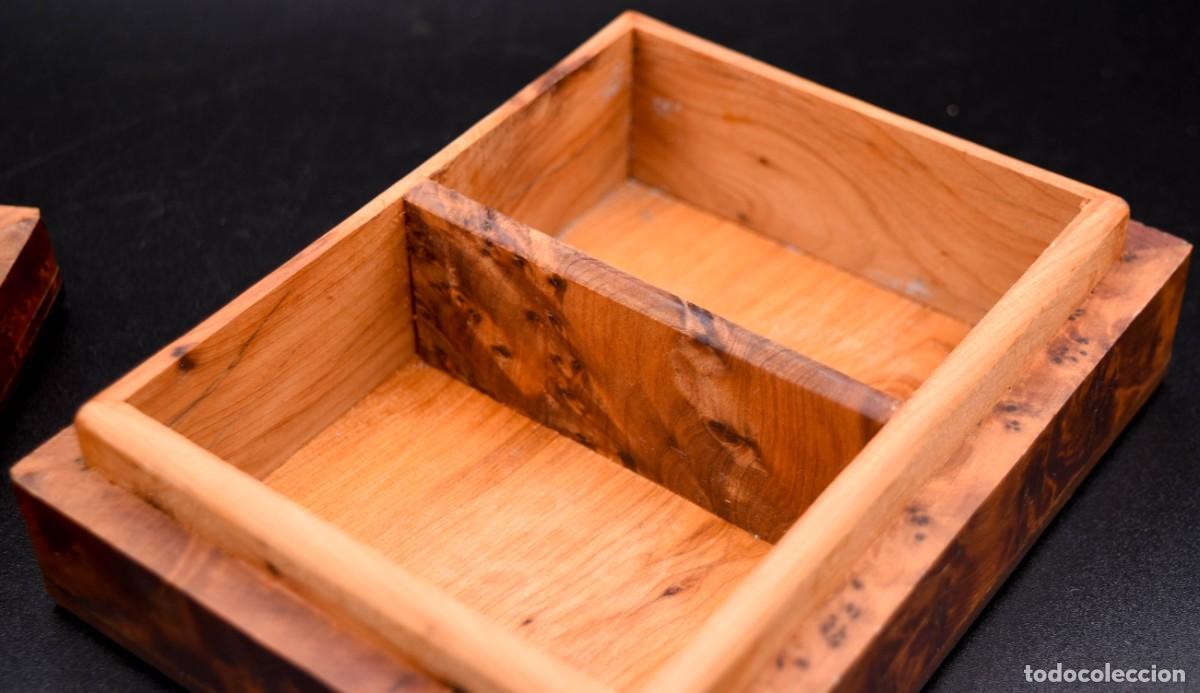 Antig&uuml;edades: Caja de madera de ra&iacute;z - Foto 13