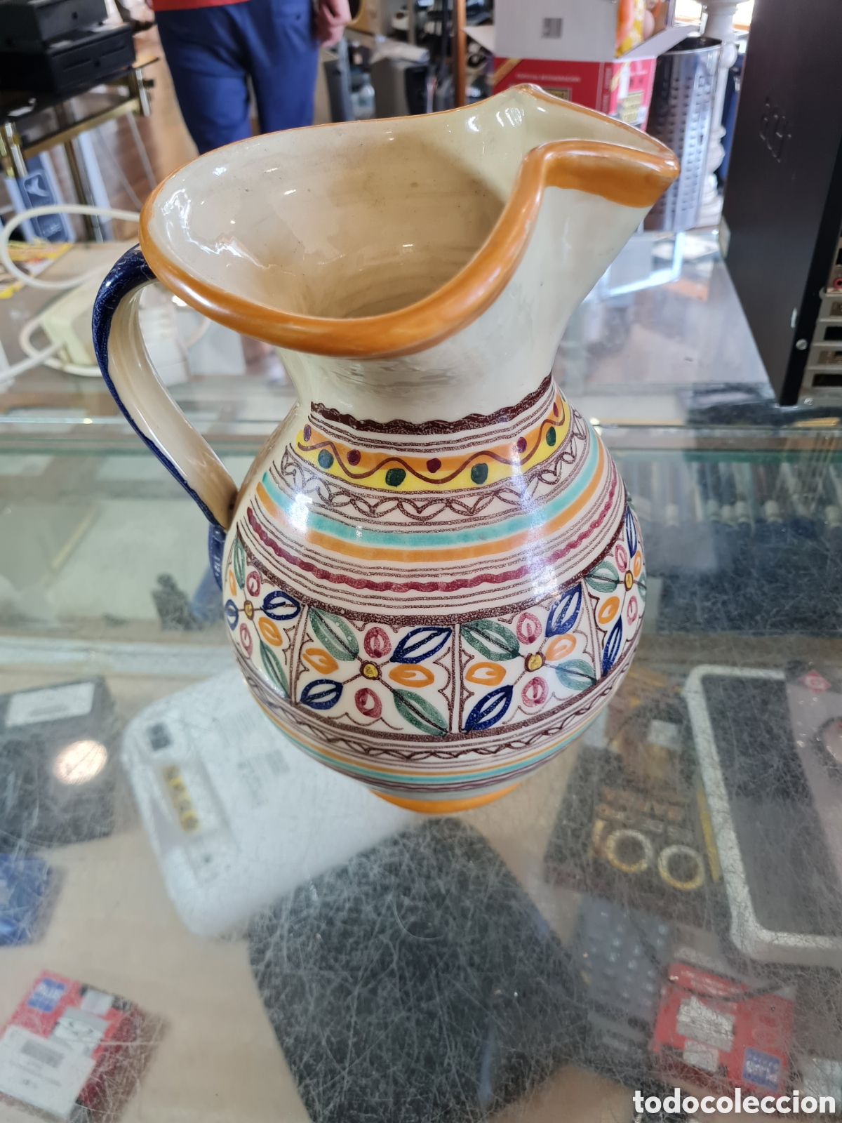 Antig&uuml;edades: Jarr&oacute;n de talavera - Foto 3
