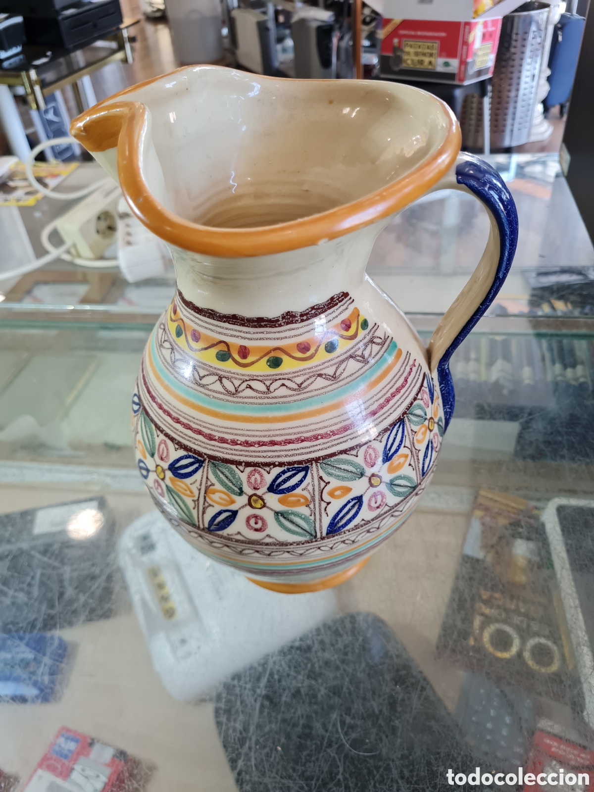 Antig&uuml;edades: Jarr&oacute;n de talavera - Foto 1