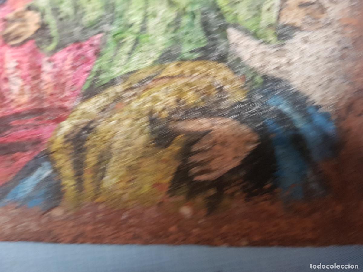 Antig&uuml;edades: VIRGEN PINTADA EN BARRO - Foto 5