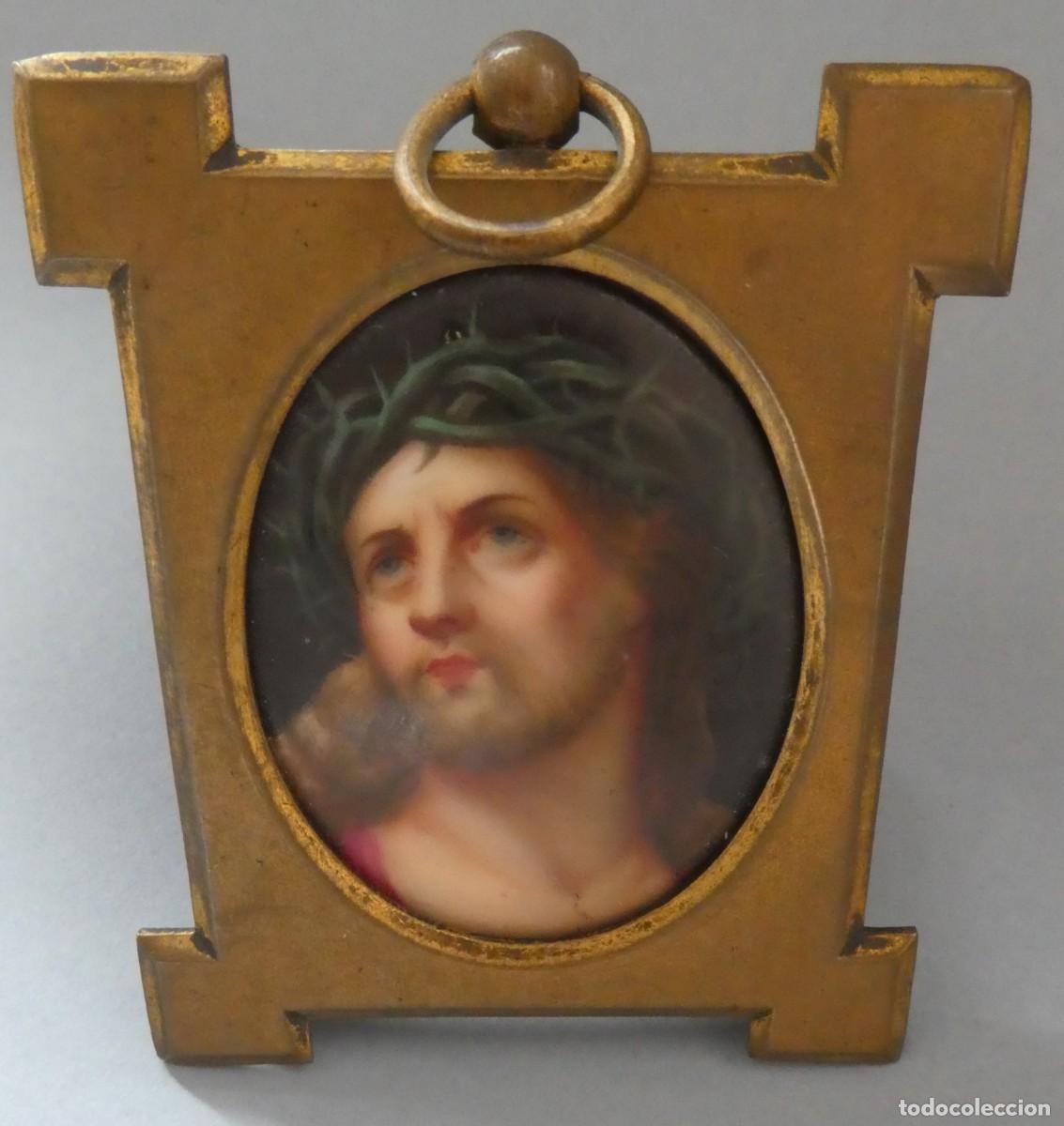 Antig&uuml;edades: ANTIGUO CRISTO ESMALTE - Foto 1