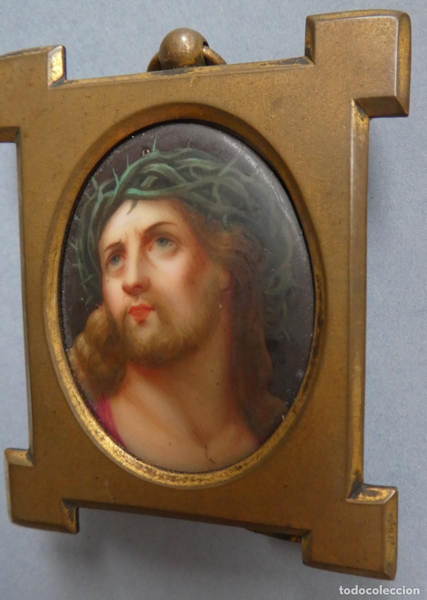 Antig&uuml;edades: ANTIGUO CRISTO ESMALTE - Foto 6