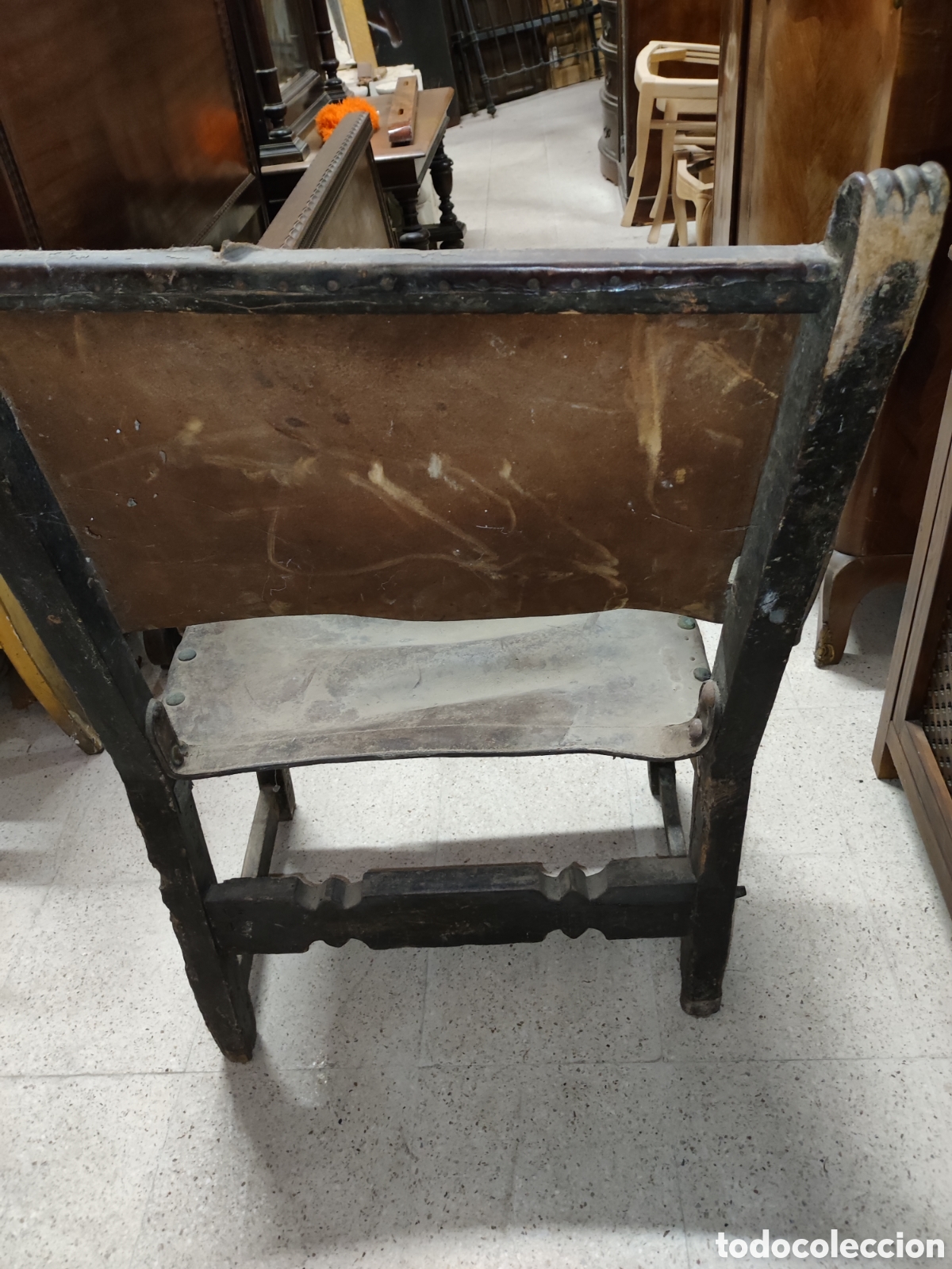 Antig&uuml;edades: Sill&oacute;n frailero - Foto 6