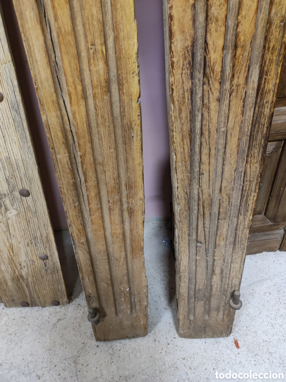 Antig&uuml;edades: Pareja pilastras - Foto 2