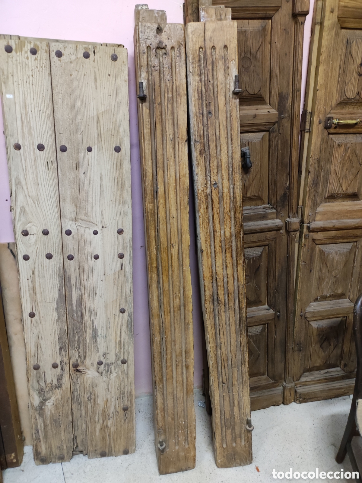 Antig&uuml;edades: Pareja pilastras - Foto 1