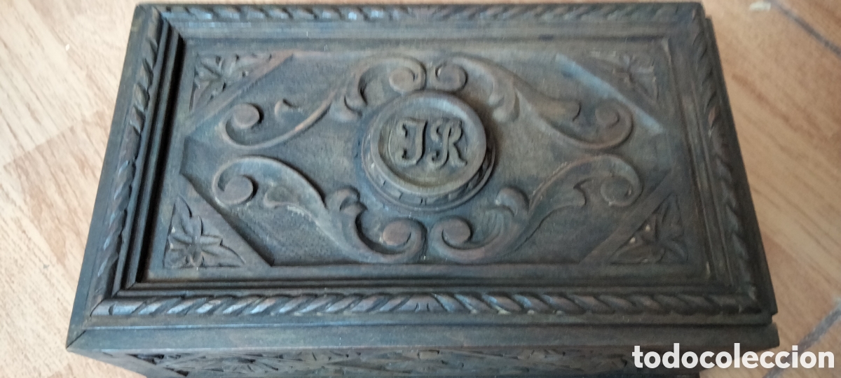 Antig&uuml;edades: ANTIGUA CAJA DE PUROS MADERA - Foto 1