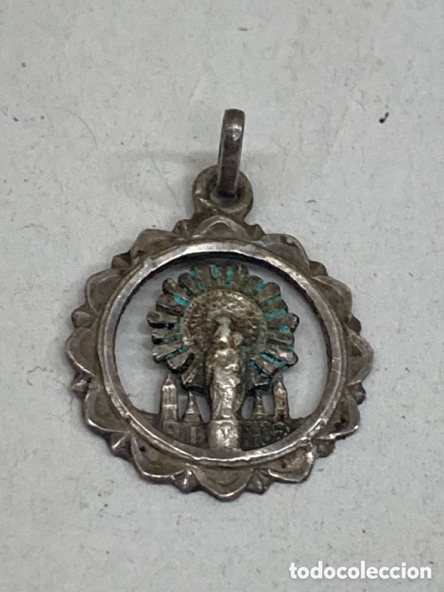 Antig&uuml;edades: Medalla de plata religiosa C52 - Foto 1
