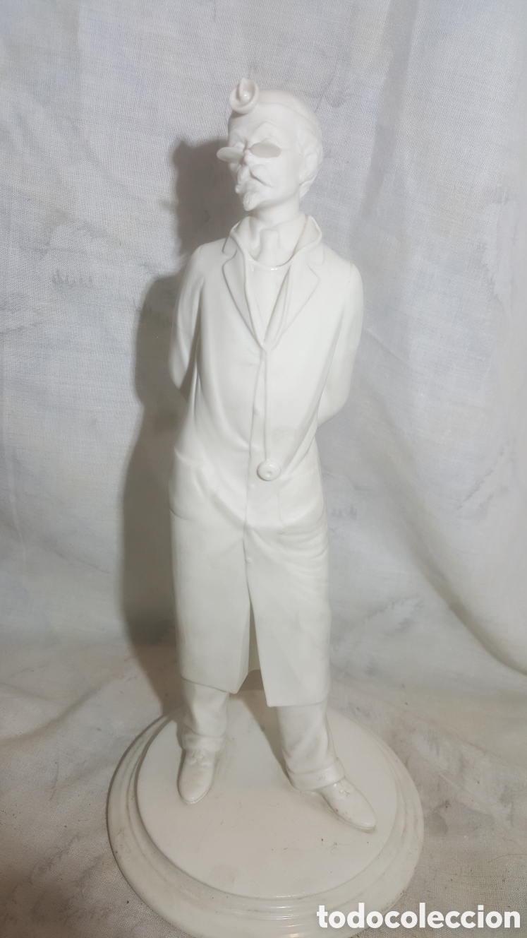 Antiques: FIGURA DE BISCUIT DE UN DOCTOR O MEDICO DE GALO'S