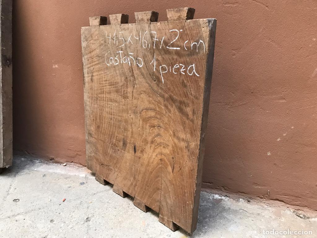 Antig&uuml;edades: Madera antigua de casta&ntilde;o, 1 pieza. - Foto 4