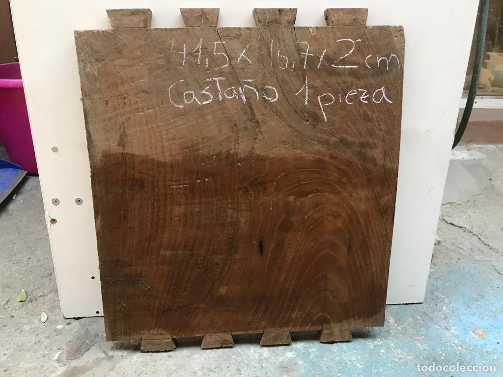Antig&uuml;edades: Madera antigua de casta&ntilde;o, 1 pieza. - Foto 6