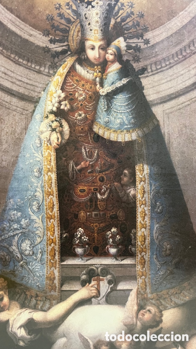 Antig&uuml;edades: ANTIGUO CUADRO RELIGIOSO VIRGEN - Foto 4