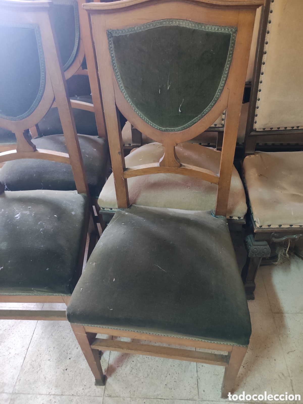 Antig&uuml;edades: 6 sillas siglo XIX - Foto 2