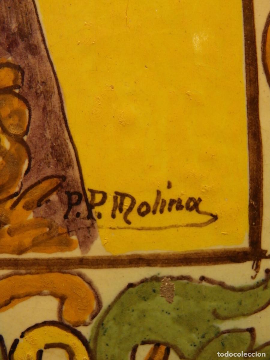 Antig&uuml;edades: Azulejo antiguo Jes&uacute;s del Gran Poder - Foto 10