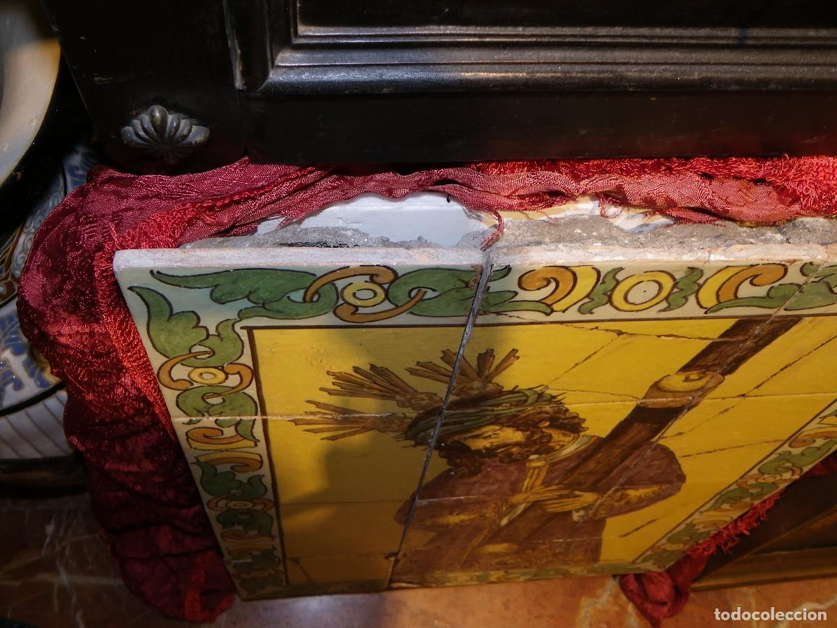 Antig&uuml;edades: Azulejo antiguo Jes&uacute;s del Gran Poder - Foto 16