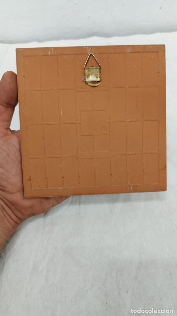 Antig&uuml;edades: Antiguo Azulejo o Rayola con Refran - Foto 3