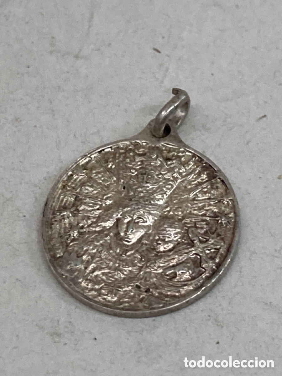Antig&uuml;edades: Medalla de plata religiosa C53 - Foto 1