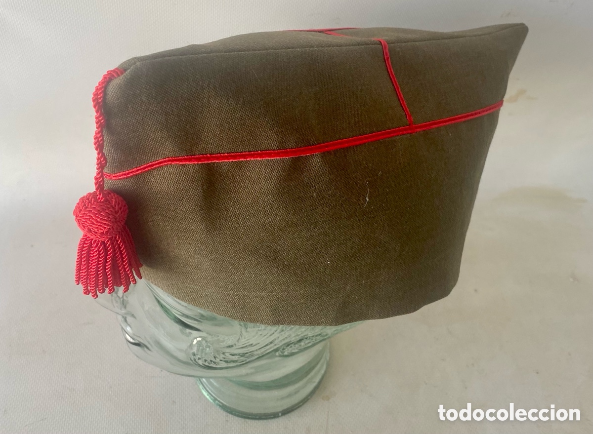 Antig&uuml;edades: Gorra chapiri legi&oacute;n espa&ntilde;ola - Foto 2