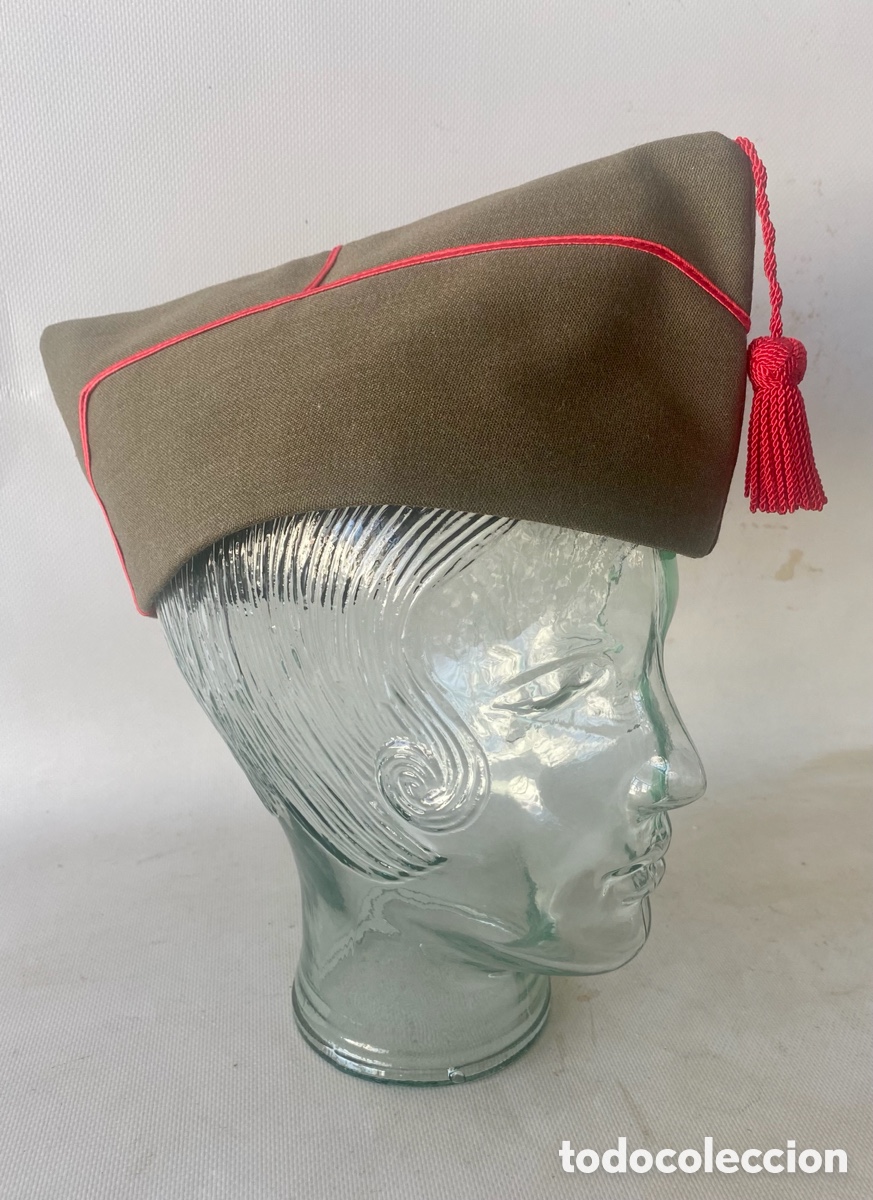 Antig&uuml;edades: Gorra chapiri legi&oacute;n espa&ntilde;ola - Foto 3