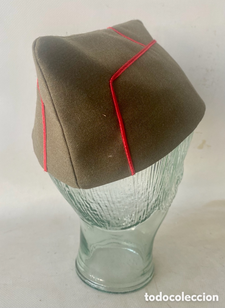 Antig&uuml;edades: Gorra chapiri legi&oacute;n espa&ntilde;ola - Foto 4