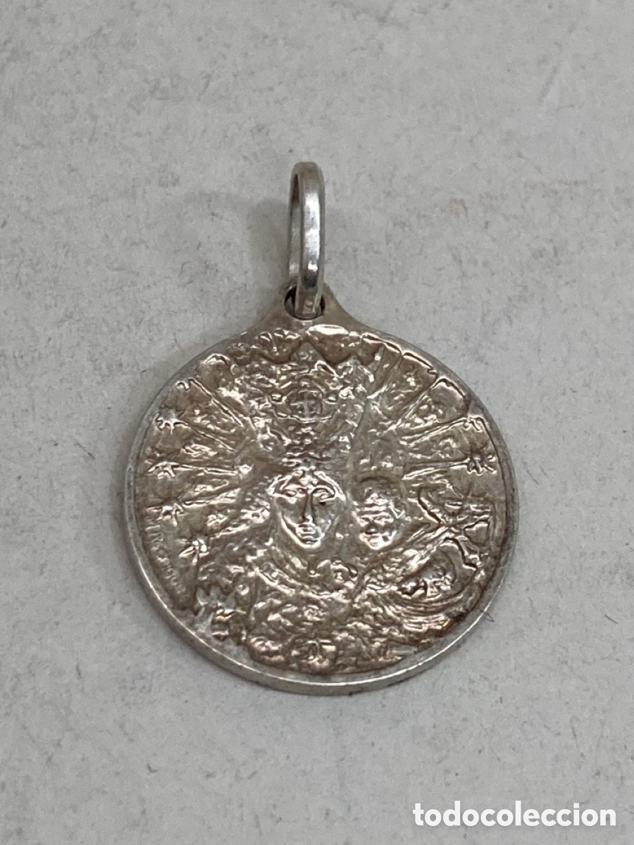Antig&uuml;edades: Medalla de plata religiosa C53 - Foto 1