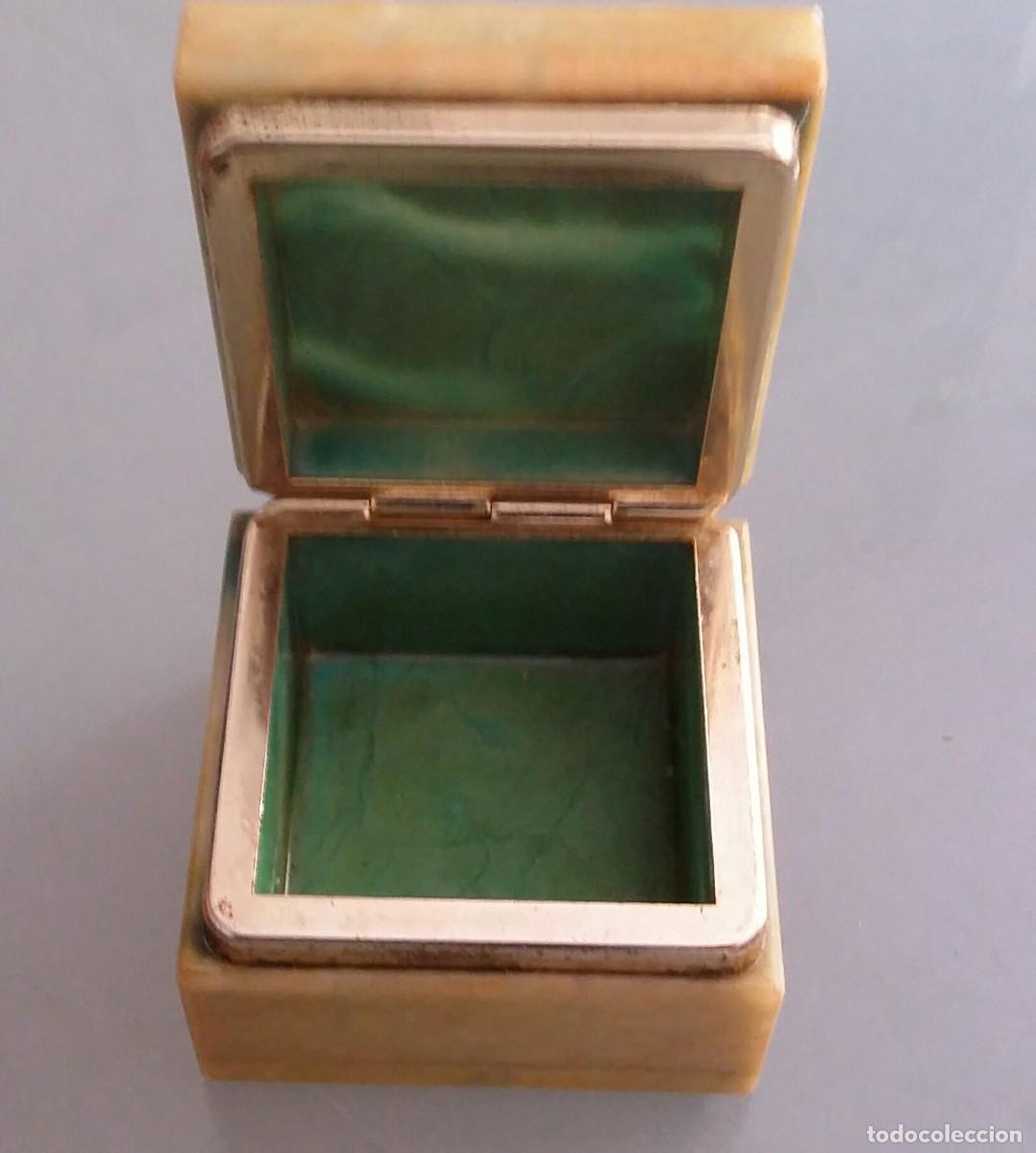 Antig&uuml;edades: CAJA DE ONIX VERDE, COFRE. - Foto 4