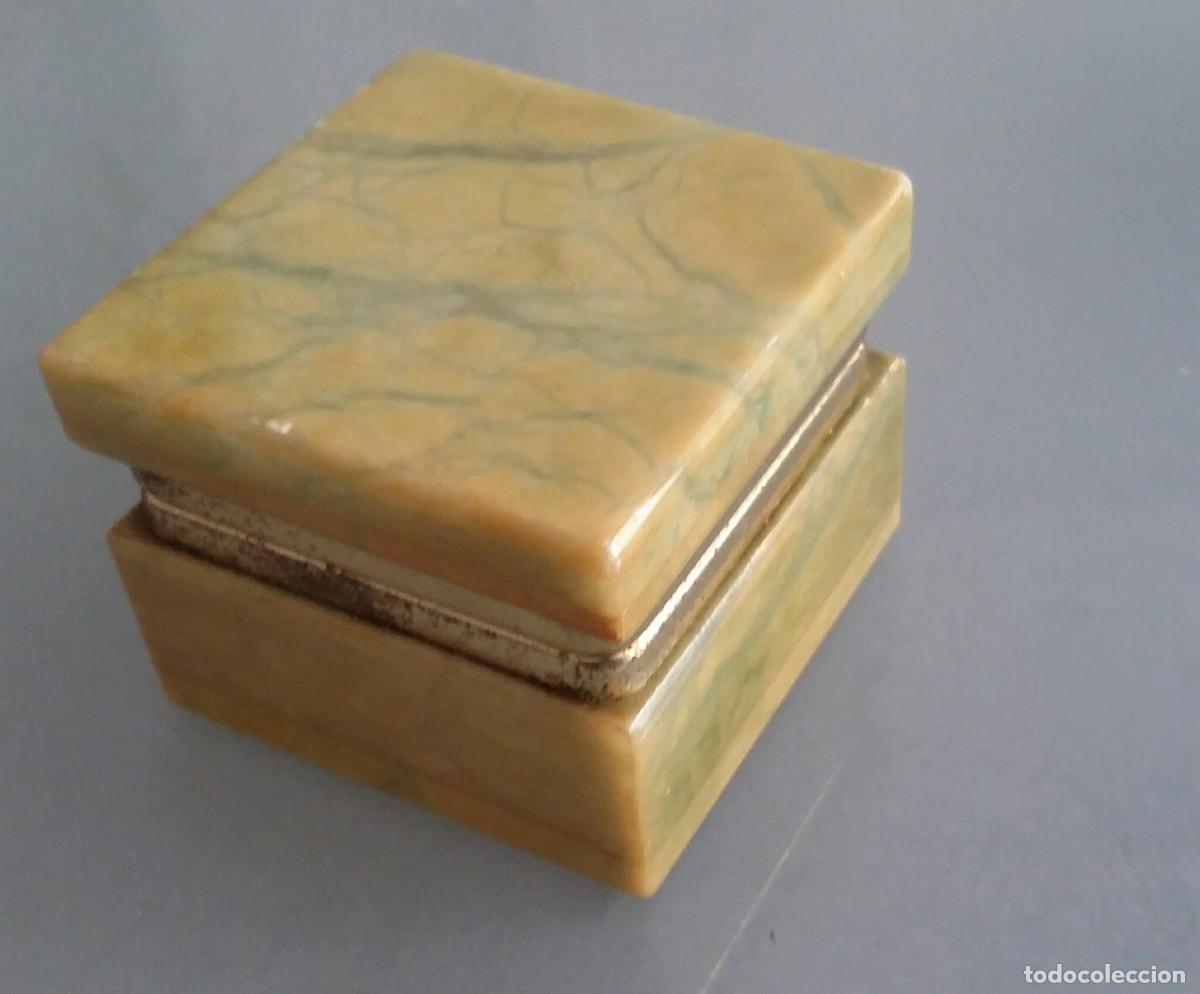 Antig&uuml;edades: CAJA DE ONIX VERDE, COFRE. - Foto 5