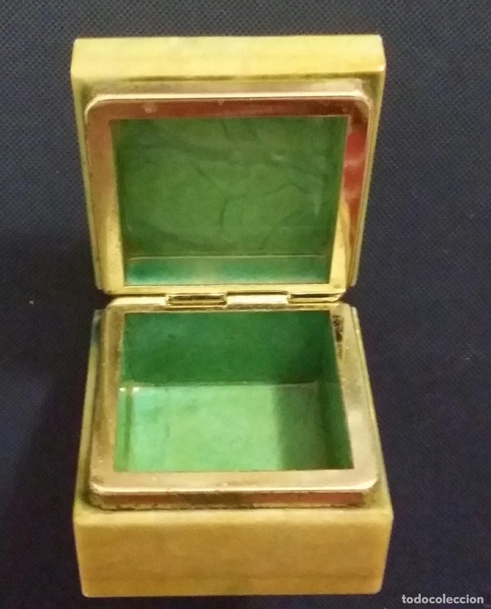 Antig&uuml;edades: CAJA DE ONIX VERDE, COFRE. - Foto 8