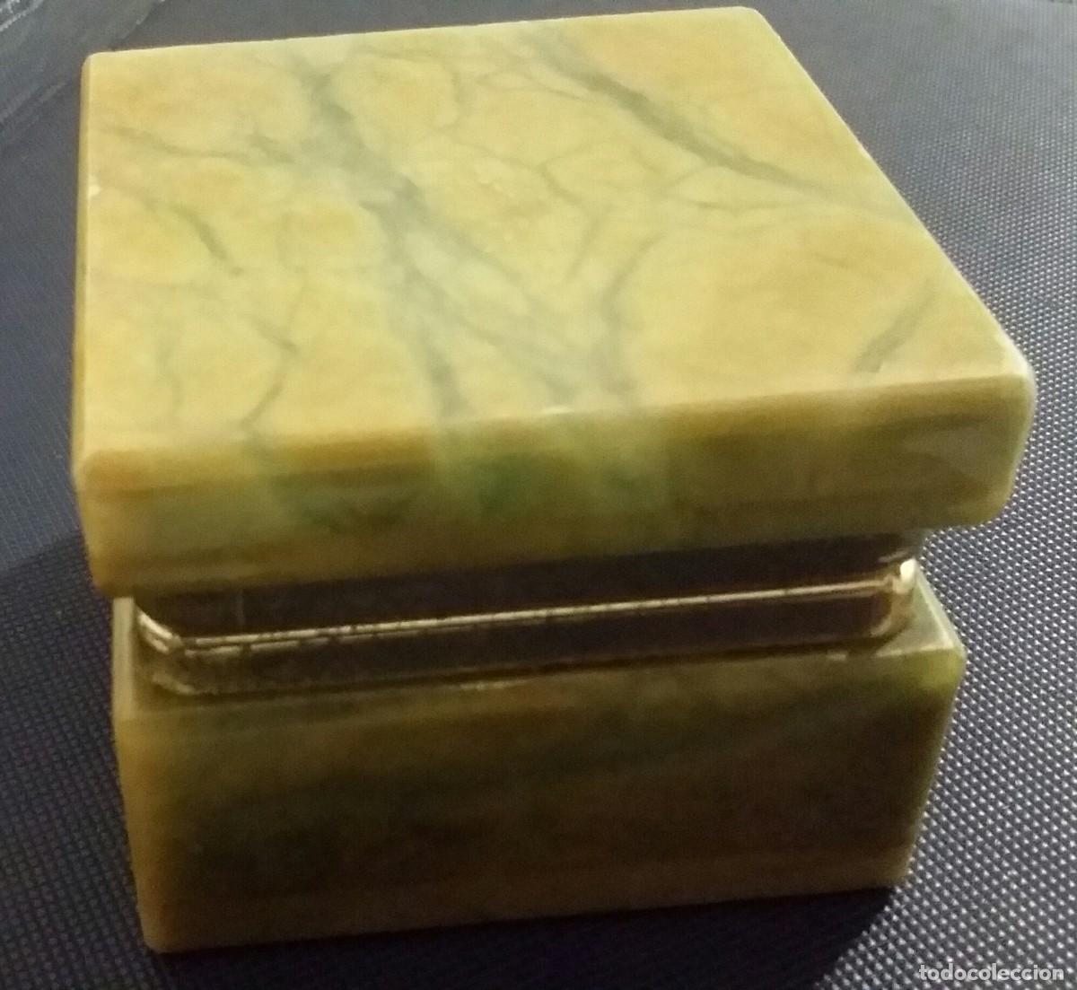 Antig&uuml;edades: CAJA DE ONIX VERDE, COFRE. - Foto 10
