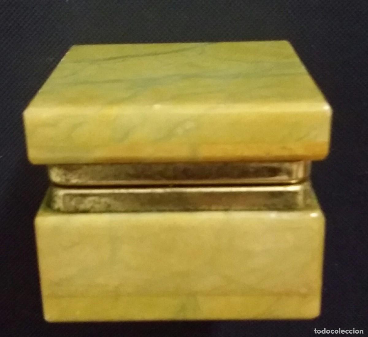 Antig&uuml;edades: CAJA DE ONIX VERDE, COFRE. - Foto 12