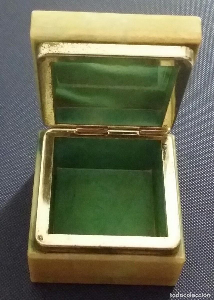 Antig&uuml;edades: CAJA DE ONIX VERDE, COFRE. - Foto 13