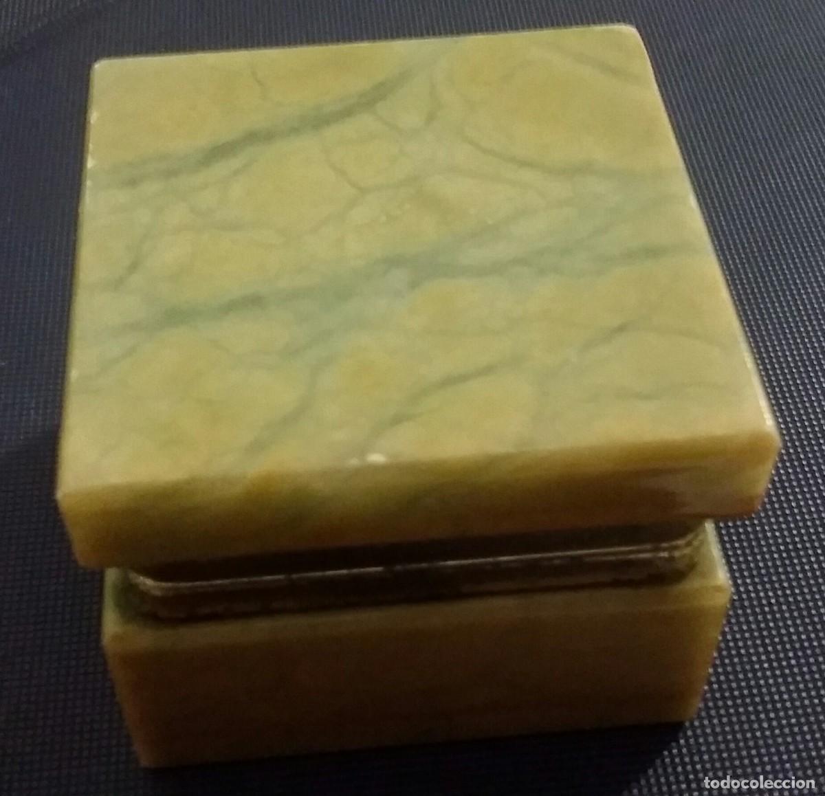 Antig&uuml;edades: CAJA DE ONIX VERDE, COFRE. - Foto 14