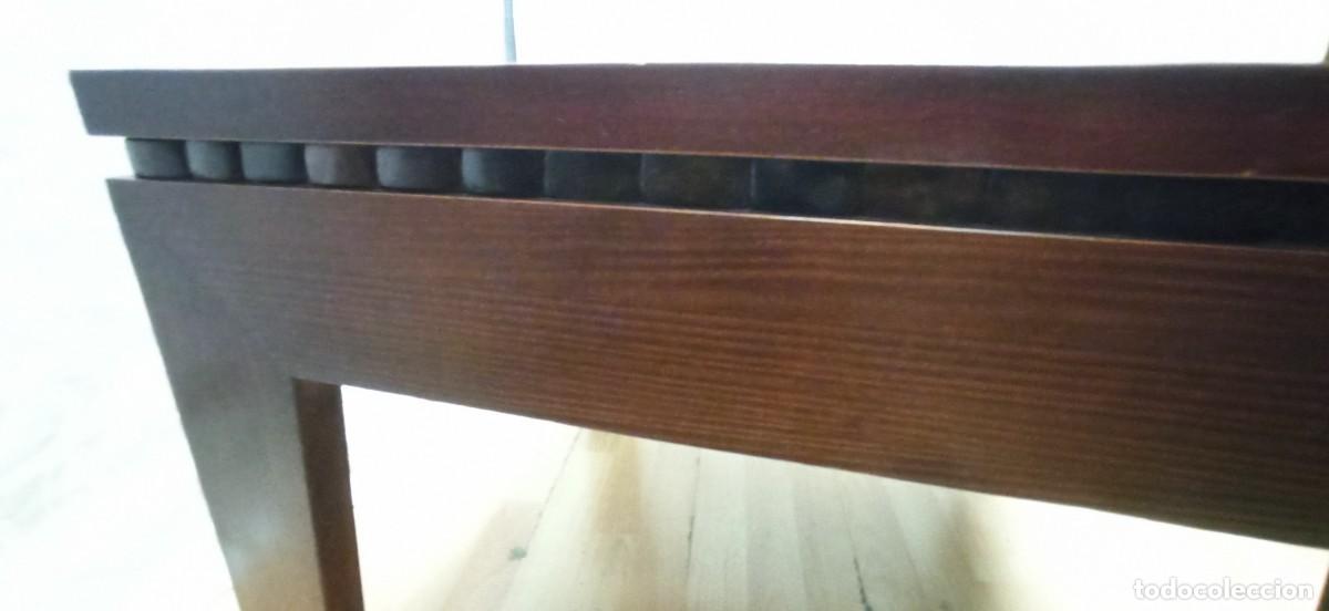 Antig&uuml;edades: Mesa madera de Casanova Gand&iacute;a. - Foto 5