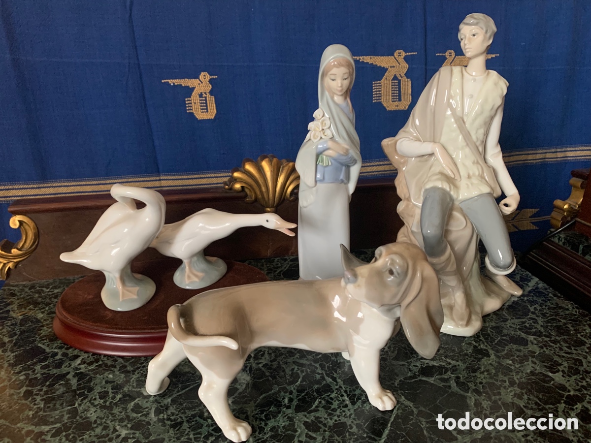 Antig&uuml;edades: 4 Figuras Lladr&oacute; - Foto 1