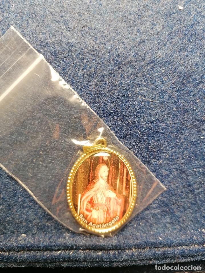 Antig&uuml;edades: MEDALLA RELIGIOSA SAN AGATANGELO - Foto 1