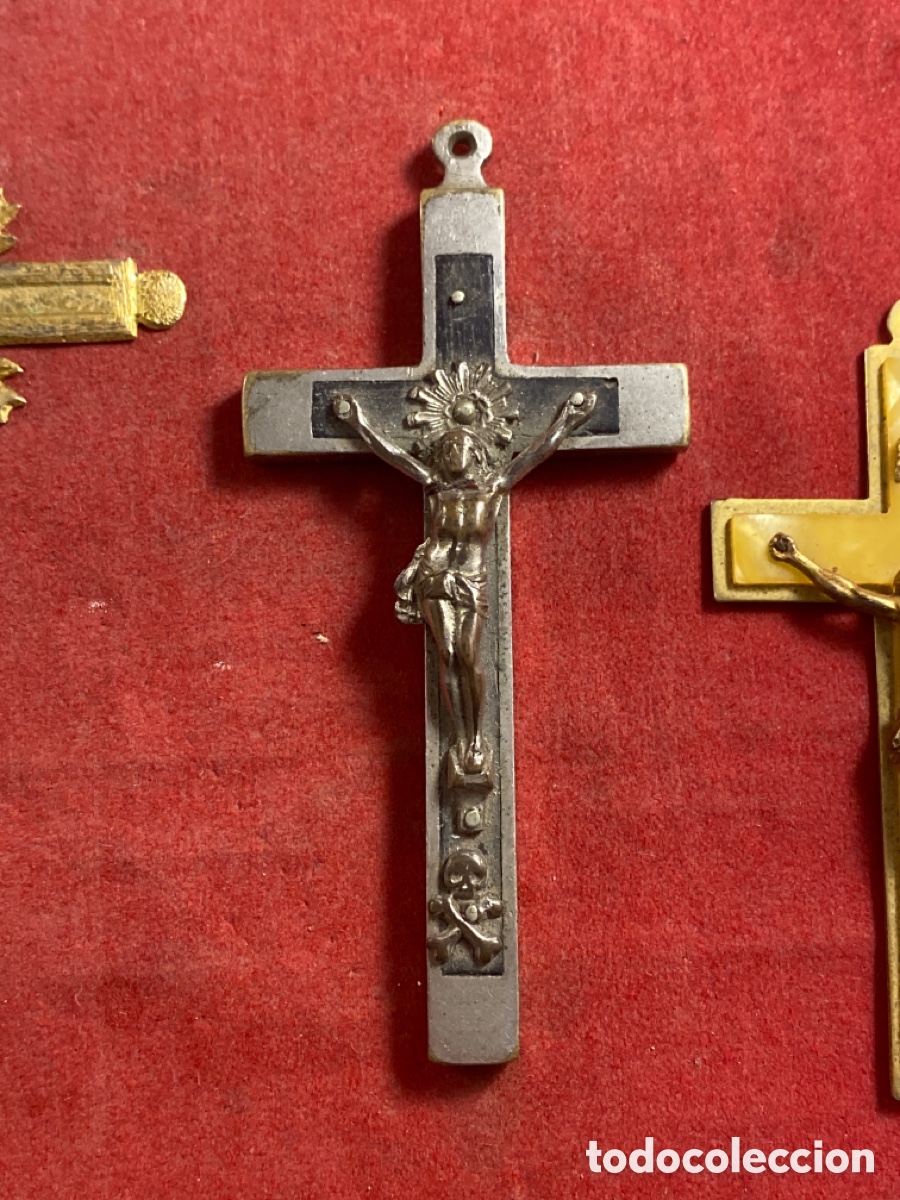 Antig&uuml;edades: Lote de cruces antiguas - Foto 3