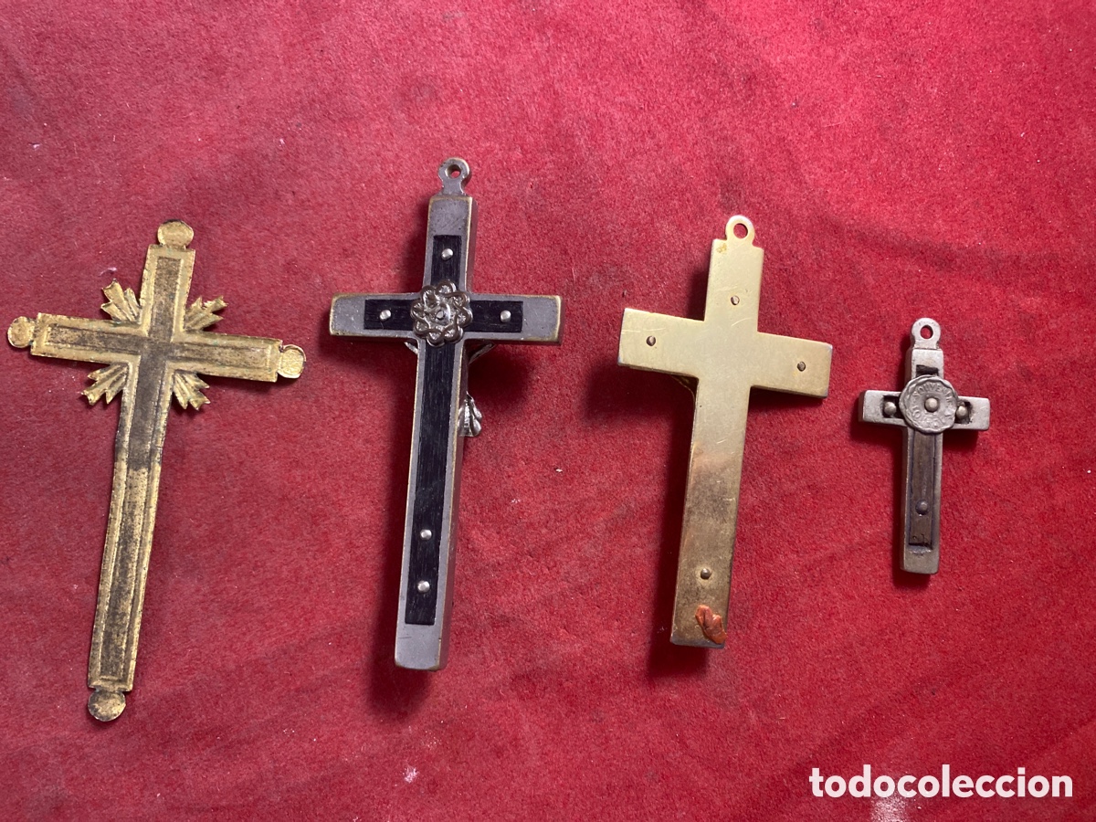Antig&uuml;edades: Lote de cruces antiguas - Foto 6