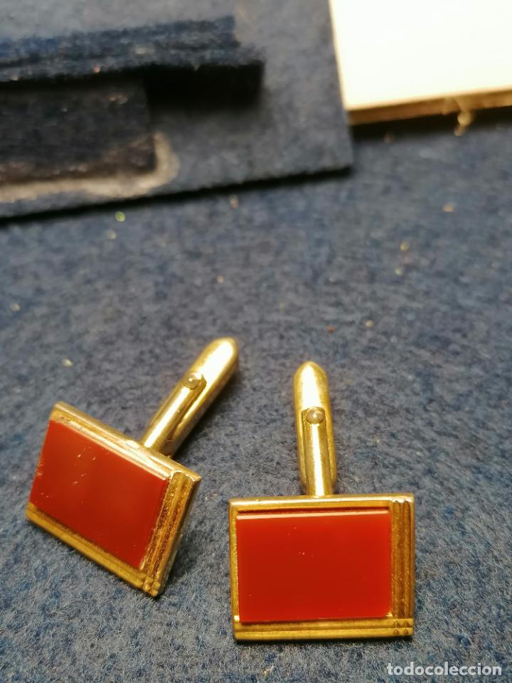Antig&uuml;edades: GEMELOS ROJO DORADO - Foto 1